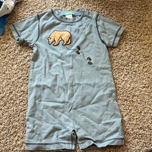 Gymboree Light Blue Baby Romper